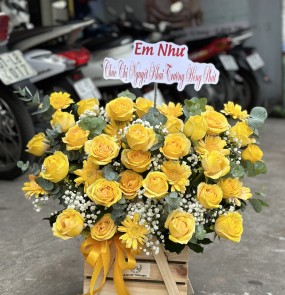 Giỏ hoa 012