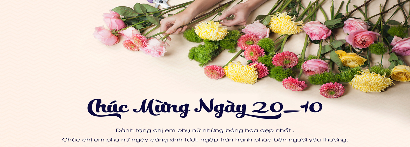 HOA TẶNG PHỤ NỮ NGÀY 20/10 - 1